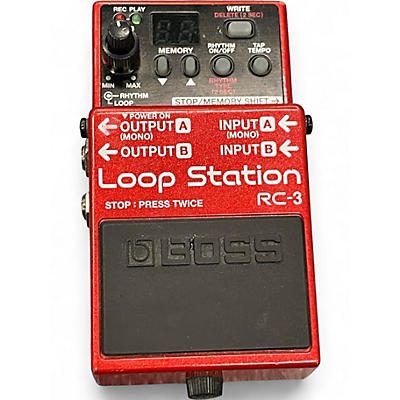 Used BOSS RC3 Loop Station Pedal