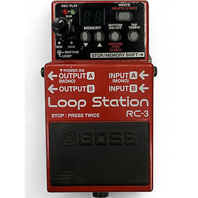 Used BOSS RC3 Loop Station Pedal