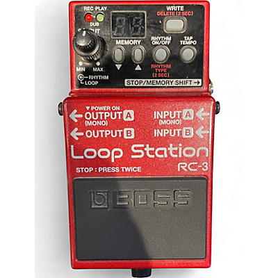 Used BOSS RC3 Loop Station Pedal