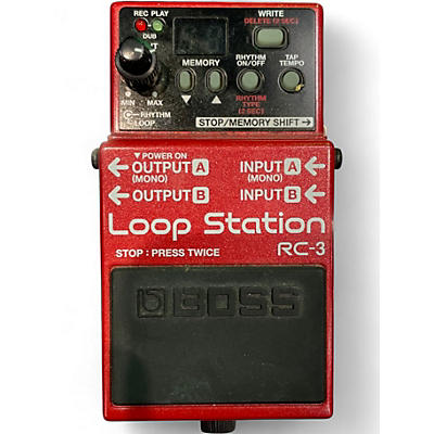 Used BOSS RC3 Loop Station Pedal