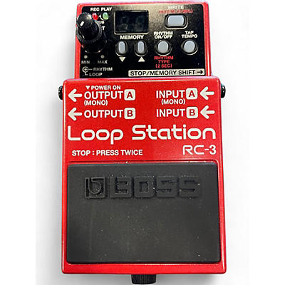Used BOSS RC3 Loop Station Pedal