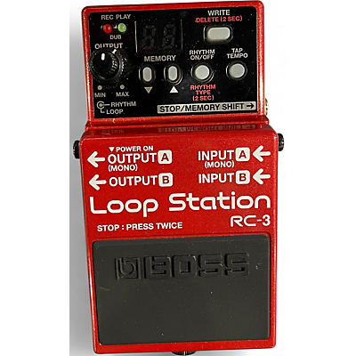 Used BOSS RC3 Loop Station Pedal