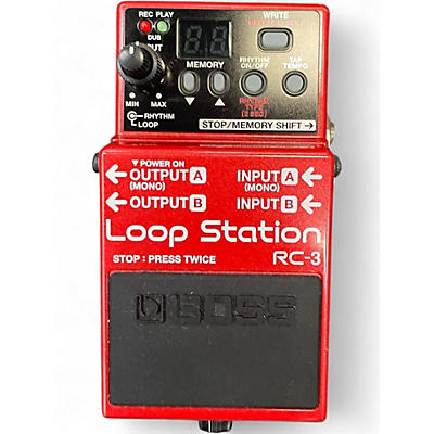 Used BOSS RC3 Loop Station Pedal