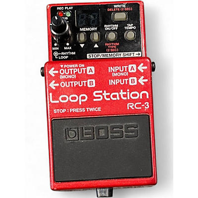 Used BOSS RC3 Loop Station Pedal