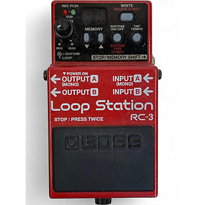 Used BOSS RC3 Loop Station Pedal