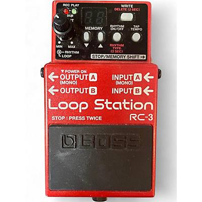 Used BOSS RC3 Loop Station Pedal