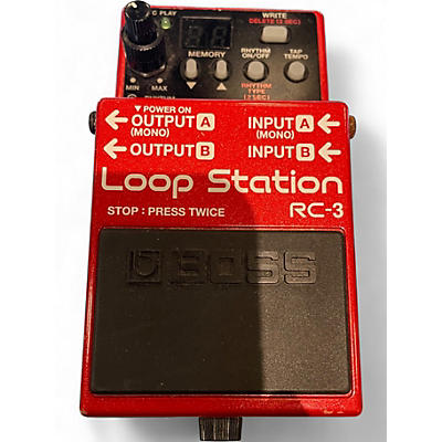 Used BOSS RC3 Loop Station Pedal