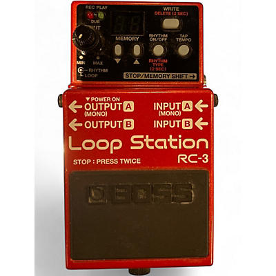 Used BOSS RC3 Loop Station Pedal
