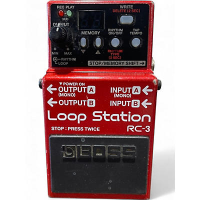 Used BOSS RC3 Loop Station Pedal