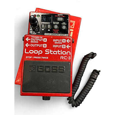 Used BOSS RC3 Loop Station Pedal