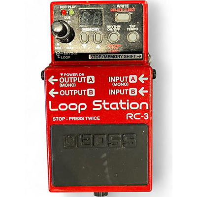 Used BOSS RC3 Loop Station Pedal