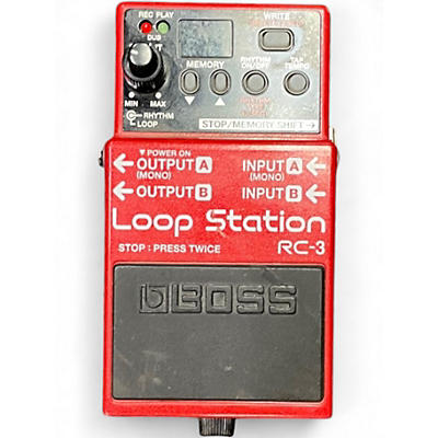 Used BOSS RC3 Loop Station Pedal