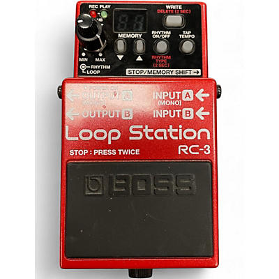 Used BOSS RC3 Loop Station Pedal
