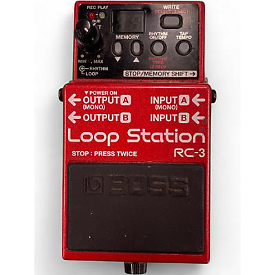 Used BOSS RC3 Loop Station Pedal