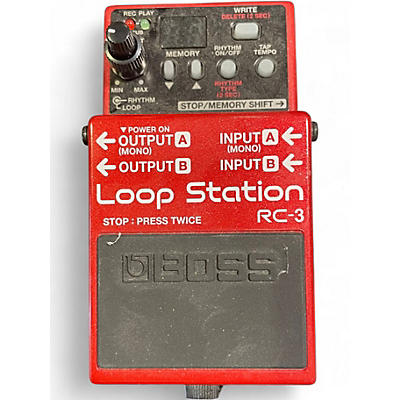 Used BOSS RC3 Loop Station Pedal