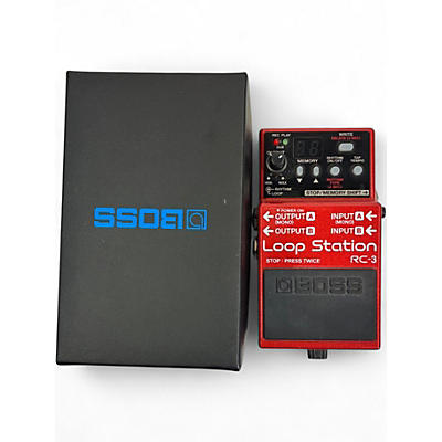 Used BOSS RC3 Loop Station Pedal