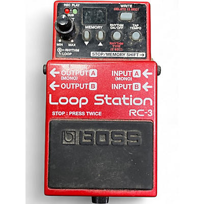 Used BOSS RC3 Loop Station Pedal