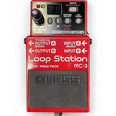 Used BOSS RC3 Loop Station Pedal
