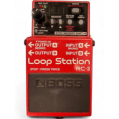Used BOSS RC3 Loop Station Pedal