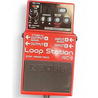 Used BOSS RC3 Loop Station Pedal