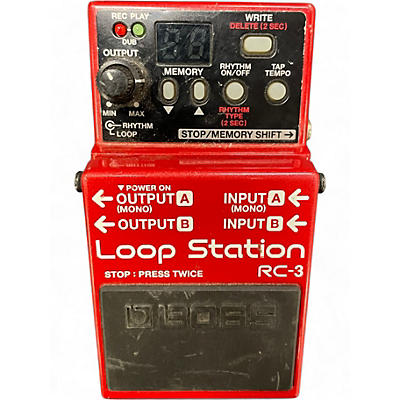 Used BOSS RC3 Loop Station Pedal