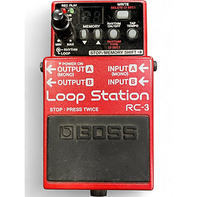 Used BOSS RC3 Loop Station Pedal