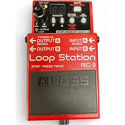 Used BOSS RC3 Loop Station Pedal
