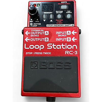 Used BOSS RC3 Loop Station Pedal