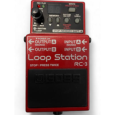 Used BOSS RC3 Loop Station Pedal