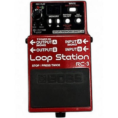 Used BOSS RC3 Loop Station Pedal