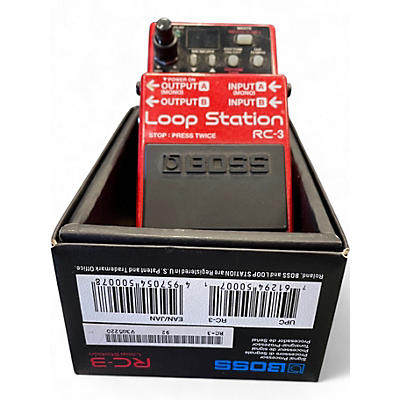 Used BOSS RC3 Loop Station Pedal