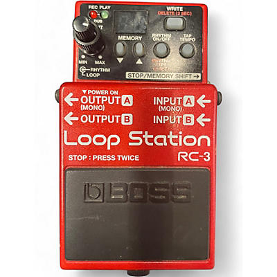 Used BOSS RC3 Loop Station Pedal