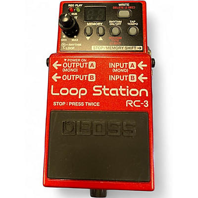 Used BOSS RC3 Loop Station Pedal