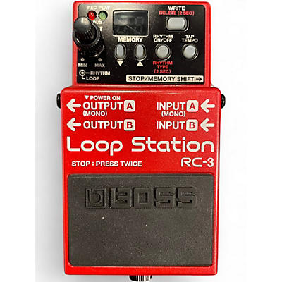 Used BOSS RC3 Loop Station Pedal