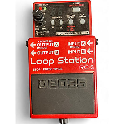 Used BOSS RC3 Loop Station Pedal
