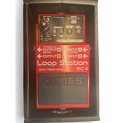 Used BOSS RC3 Loop Station Pedal