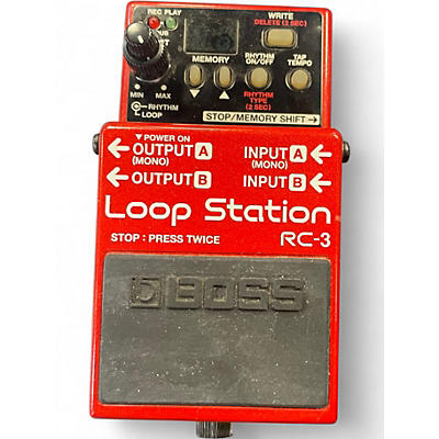 Used BOSS RC3 Loop Station Pedal