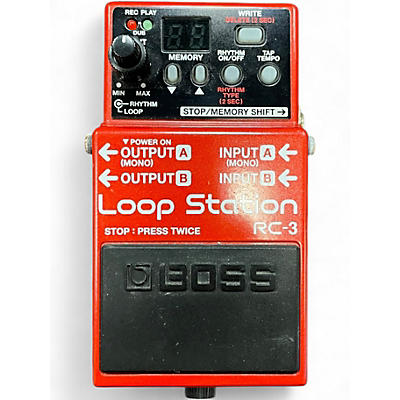 Used BOSS RC3 Loop Station Pedal