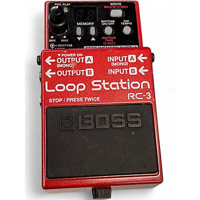 Used BOSS RC3 Loop Station Pedal