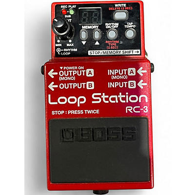 Used BOSS RC3 Loop Station Pedal