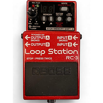 Used BOSS RC3 Loop Station Pedal