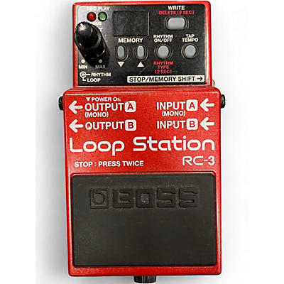 Used BOSS RC3 Loop Station Pedal