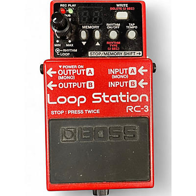Used BOSS RC3 Loop Station Pedal