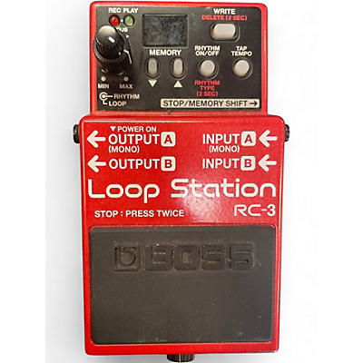 Used BOSS RC3 Loop Station Pedal