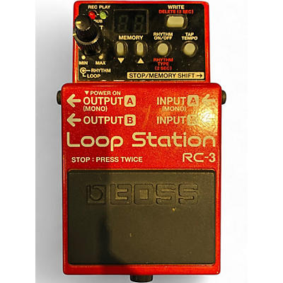 Used BOSS RC3 Loop Station Pedal