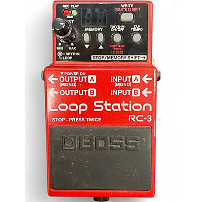 Used BOSS RC3 Loop Station Pedal