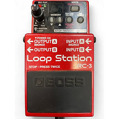 Used BOSS RC3 Loop Station Pedal