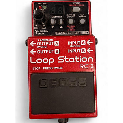 Used BOSS RC3 Loop Station Pedal