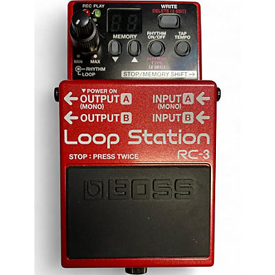 Used BOSS RC3 Loop Station Pedal