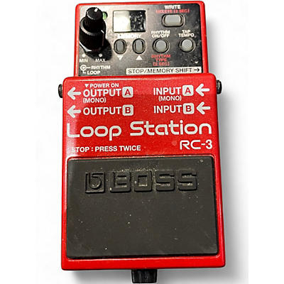 Used BOSS RC3 Loop Station Pedal